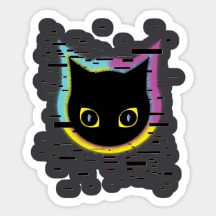 CMY Cat Sticker